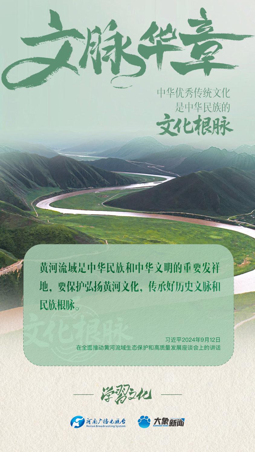 文脉华章丨中华优秀传统文化是中华民族的文化根脉